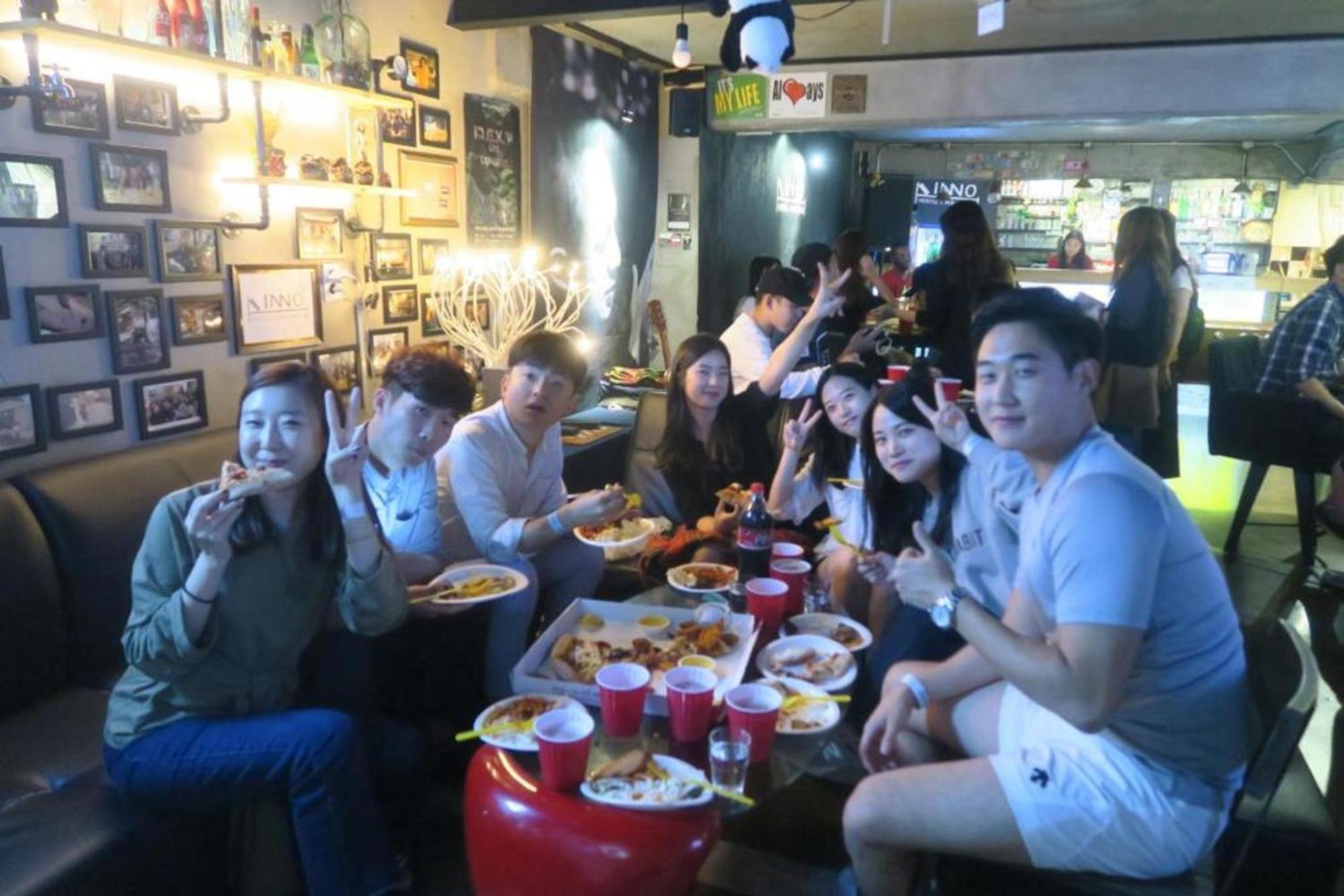 Inno Hostel & Pub Lounge Hongdae Seul Exterior foto